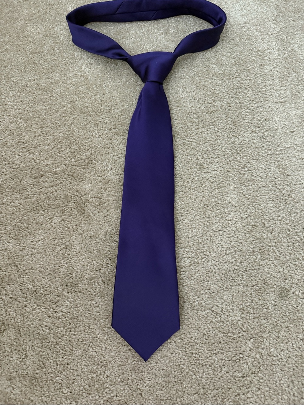 Blue tie